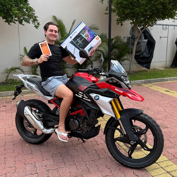  BMW 310 - 0KM + Iphone 17 e PS5